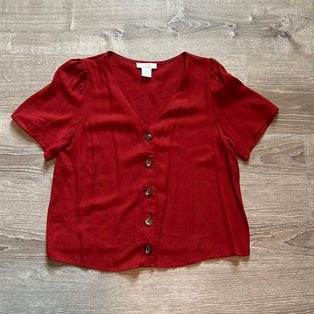 Burnt orange top
